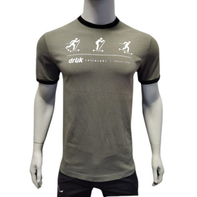 Drlik Logo grey bavlněné triko